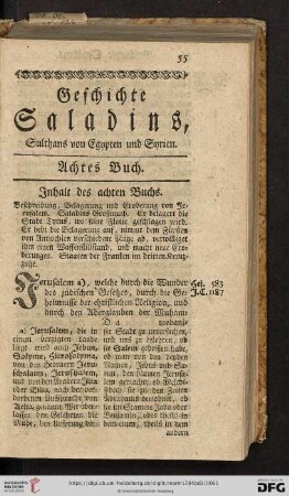 Achtes Buch