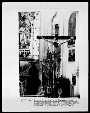 Missionskreuz des kleinen Kreuzaltars