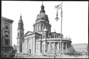 Budapest. Basilika St. Stephan (1851/1905) : Budapest. Sankt-Stephans-Basilika (Baubeginn 1851; József Hild, Fortführung Miklós Ybl, Vollendung 1905; József Kauser, Skulpturen von Leo Feßler)