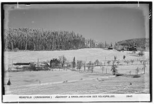 Rehefeld. Jägerhof und Jagdschloss (nach 1945: Erholungsheim der Volkspolizei)