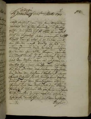 Altona 5. März 1710