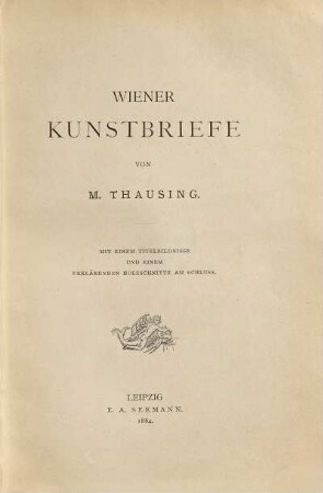 Wiener Kunstbriefe