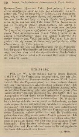 528 Erklärung