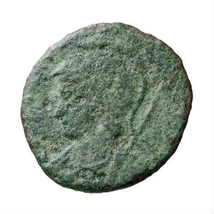 Münze, Follis, Aes 4, 306 - 337 n. Chr.
