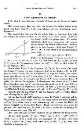 13. Andre Eigenschaften der Dreiecke.