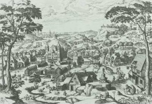 Landschaft mit dem Heiligen Antonius
