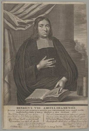 Bildnis des Henricus Vos
