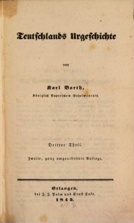 Teutschlands Urgeschichte, 3