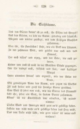 Die Eichbäume.