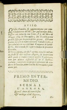 Primo Intermedio.