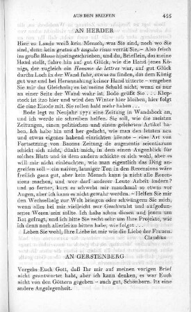 An Gerstenberg