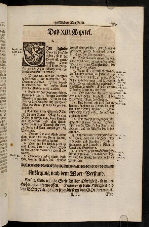 259-270, Auslegung nach dem Wort-Verstand