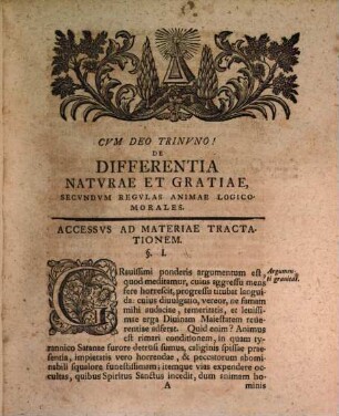 Disp. theol. de differentia naturae et gratiae