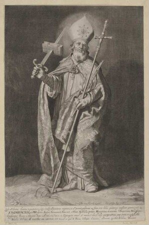 Bildnis des S. Bonifacius
