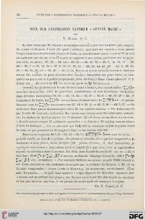 14: Note sur l'expression vannique "Gunušâ Haubi"
