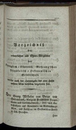 Verzeichniß der ordentlichen und Ehren- Mitglieder ...