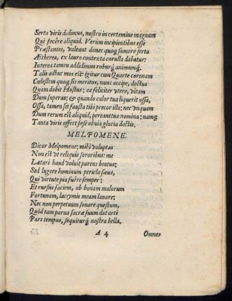 Melpomene.