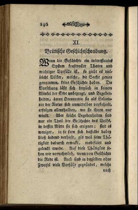 XI. Brittische Geschichtschreibung.