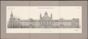 Landgericht I und Amtsgericht I, Berlin-Mitte: Ansicht Neue Friedrichstr. 1:100