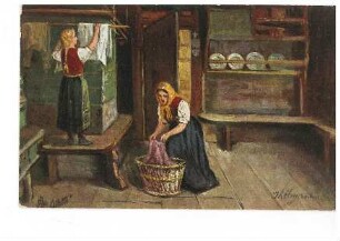 "Bei der Wäsche"
