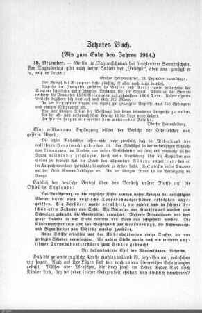 Zehntes Buch
