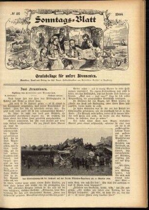 Ausgabe vom Sonntag, den 15. November 1908.