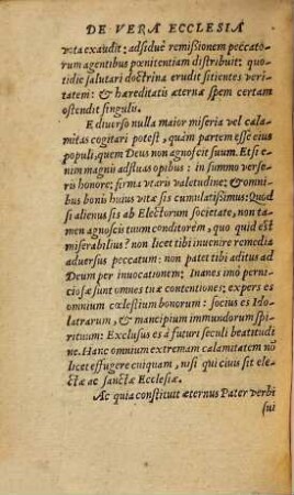 De vera Jesu Christi ecclesia eiusque authoritate : libri 2