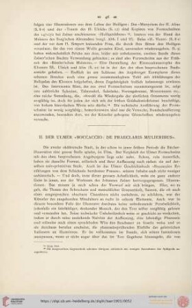 II. Der Ulmer «Boccaccio: De Praeclaris Mulieribus»
