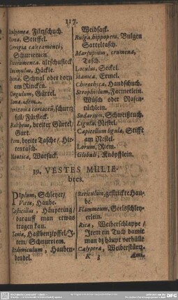 39. Vestes Muliebres