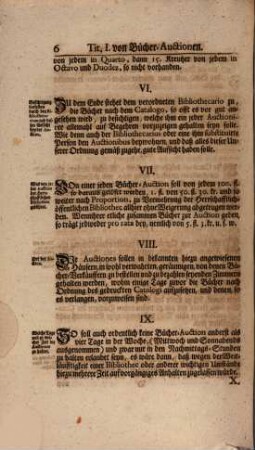 Hoch-Fürstl. Brandenburg-Onolzbachische Auctions-Ordnung : d. d. 25. Januarii A. 1740.