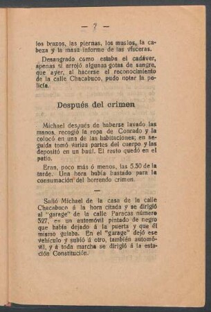 Después del crimen
