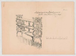 Thiersch, Friedrich von; München; Justizpalast - Aktenregal (Perspektive)