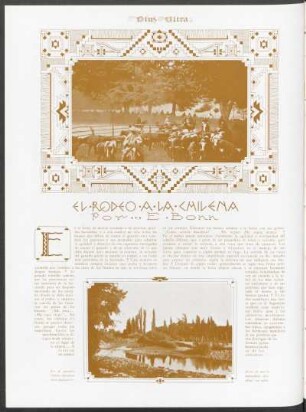 El rodeo a la chilena