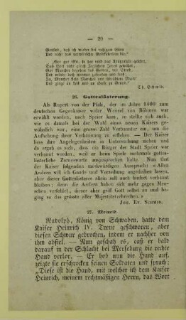 26. Gotteslästerung