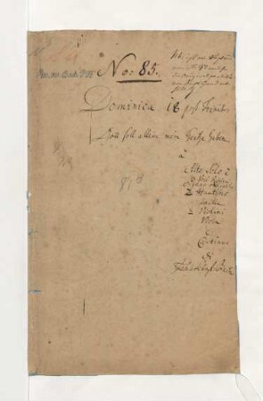 Gott soll allein mein Herze haben; A, Coro, orch; BWV 169; BC A 143