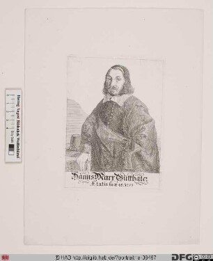 Bildnis Hanns Marcus Gutthäter