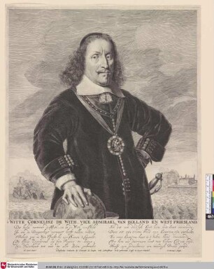 Witte Cornelisz de With, Vice Admirael van Holland en Westfriesland