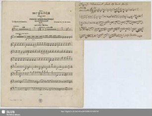 Orchesterstimmen [gedruckt, tw. handschriftlich ergänzt]