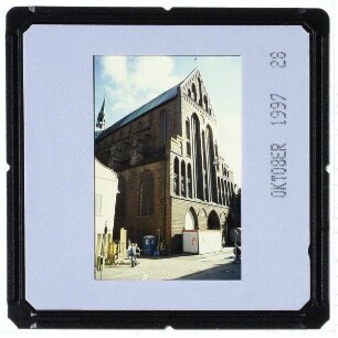 Lübeck, Katharinenkirche : Ansicht von Südwesten