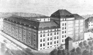 Niesky. Mühlenwerke Niesky, Wolff Jaffe (Leistung in 24 Stunden: 75.000 kg Weizen und Roggen), aus: Die Mühle vom 30.08.1928