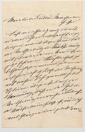 Ludwig II. von Bayern (1845 - 1886) Autographen: Brief von Ludwig II. an Franz von Gresser - BSB Autogr.Cim. Ludwig .28