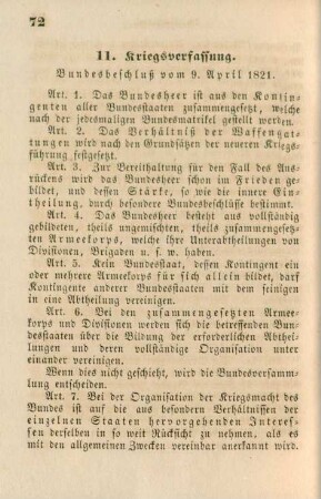 11. Kriegsverfassung
