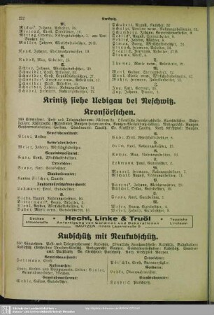 Kubschütz mit Neukubschütz