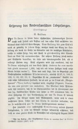 401-414 Ursprung des Ambrosianischen Lobgesanges : Fortsetzung