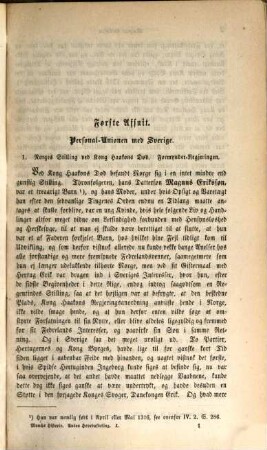 Det norske Folks Historie, [5],1. Anden hovedafdeling ; Unionsperioden