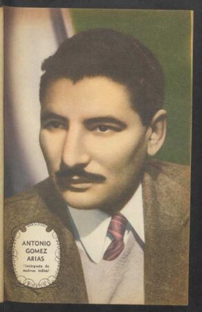 Antonio Gómez Arias (intérprete de motivos indios) - [Fotografía]