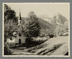 Kapelle bei Finkenberg