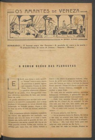 O homem negro das florestas