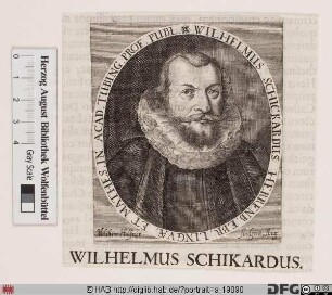 Bildnis Wilhelm Schickhardt (Schickard)