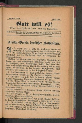 Oktober 1909. Heft 10.